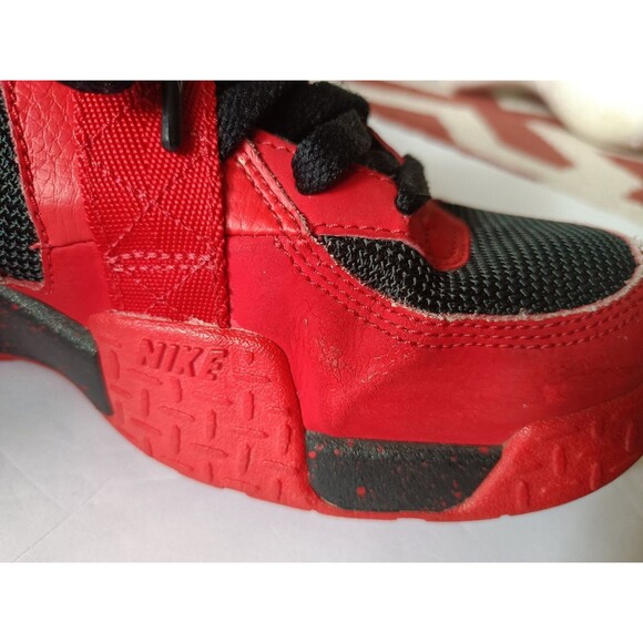 Nike Air Raid University Red Black Men's Size 10 - Picture 3 of 8